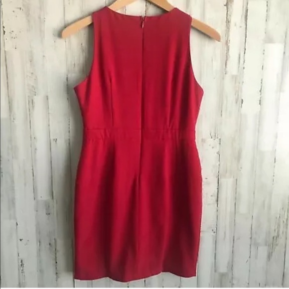 Tobi Sleeveless Red Sheath Dress - Picture 3 of 6